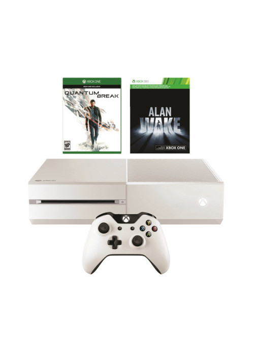 Игровая приставка Microsoft Xbox One 500 ГБ White + Quantum Break ...